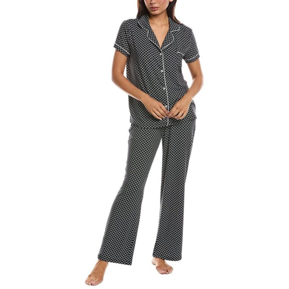 Tart Womens  3Pc Mana Notch Collar Set, Black